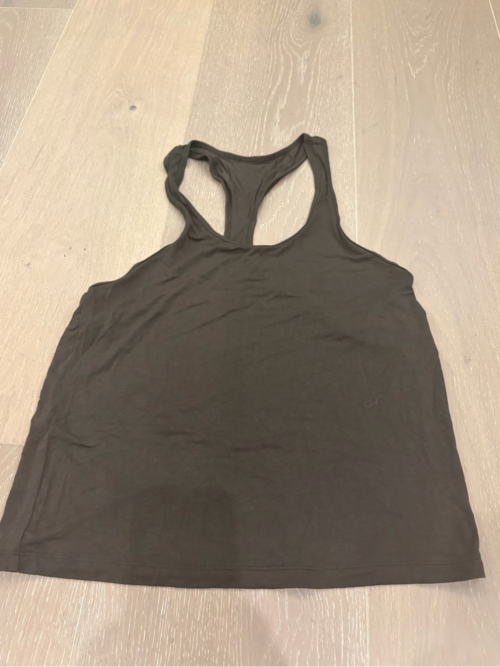 ALO Yoga Black Racerback Tank Top